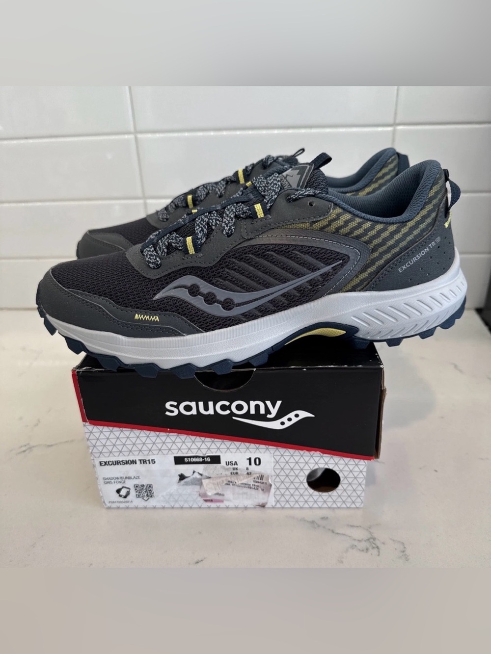 New Saucony Trail Running Sneakers Excursion Tr 15 Shoes Athletic Hiking